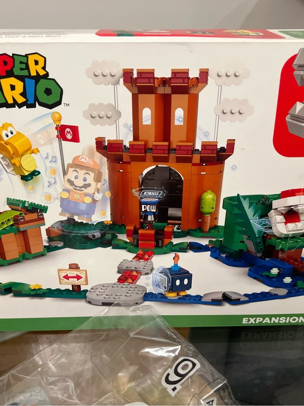 2 LEGO Super Mario Guarded Fortress & starter course sets